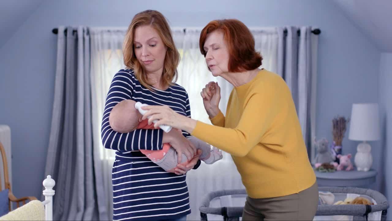 fever to baby