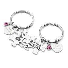 Customized Photo Keyrings with Names and Pictures