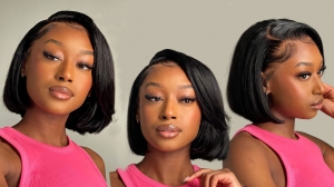 High Quality Human Hair Short Wigs For Black Women