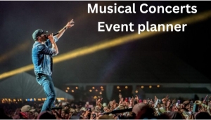 Musical Concerts Event planner