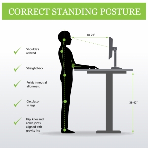 Height Adjustable Desk: Improve Posture And Reduce Back Pain