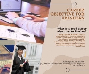 What is a good career objective for fresher?