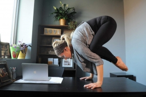 Yoga at Your Desk: Easy Poses to Relieve Office Tension