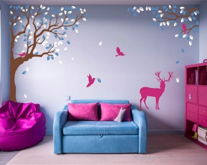 How to Decorate Your Home With  Easy Wall Stickers