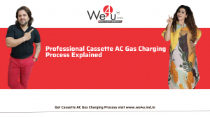 Professional Cassette AC Gas Charging Process Explained