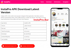 InstaPro APK Download Latest Version 2024