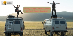 Luxury Tempo Traveller rental service in jaipur Rajasthan