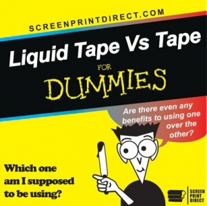 Screen Printing 101: Liquid Tape Vs. Traditional Tape