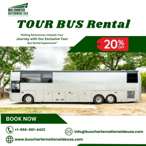 Why Your Next Group Trip Needs a Tour Bus Rental, And How to Get 25% Off!