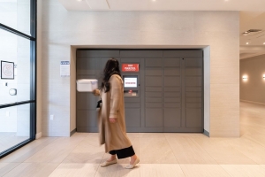 commercial parcel lockers in Toronto