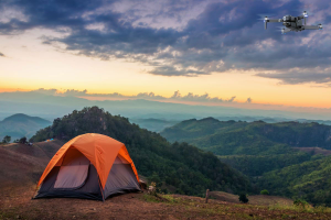 Drone Camping Diary: Record Your Every Adventure