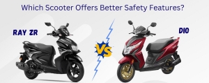 Yamaha RayZR Vs. Honda Dio: Unveiling The Safest Scooter Choice