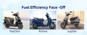 Comparing Fuel Efficiency: Yamaha Fascino Vs Honda Activa Vs Tvs Jupiter