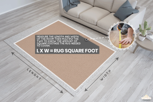 How to measure a rug