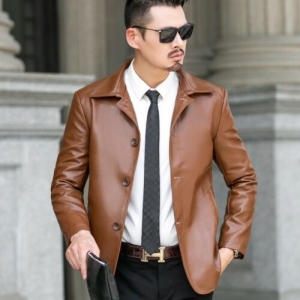 The Timeless Appeal of A Brown Leather Jacket For Men