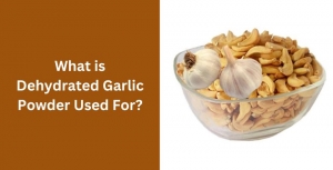 What is dehydrated garlic powder used for?