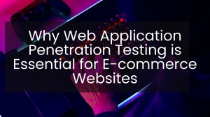 Why Web Application Penetration Testing is Essential for E-commerce Websites