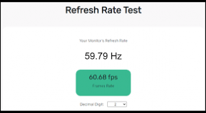 Discover your display's VSYNC refresh rate
