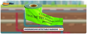 International Contribution of Detectable Underground Warning Tape