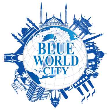 Blue world  city