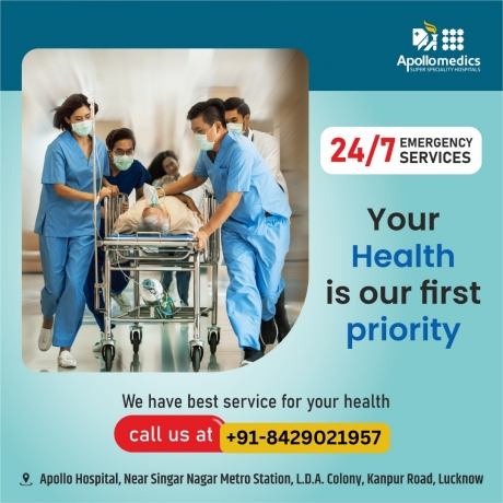 Apollo Hospital Best Emergency Hospital in Lucknow